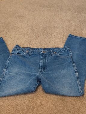 Wrangler Women's Blue Boot Cut Jeans 36x32 D16